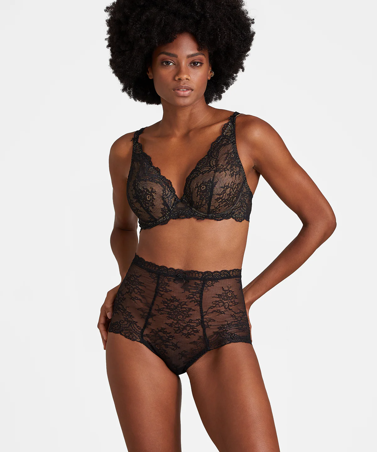 Danse des Sens Culotte taille haute Noir - Image 2