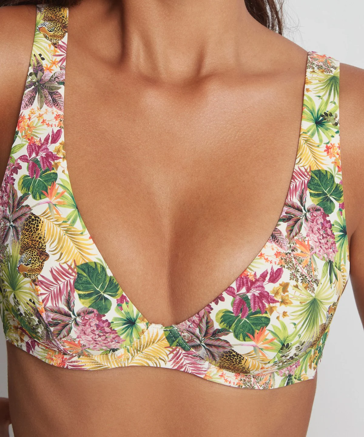 Exotic Fever Haut de maillot de bain Triangle avec armatures Tropicale Light - Image 6