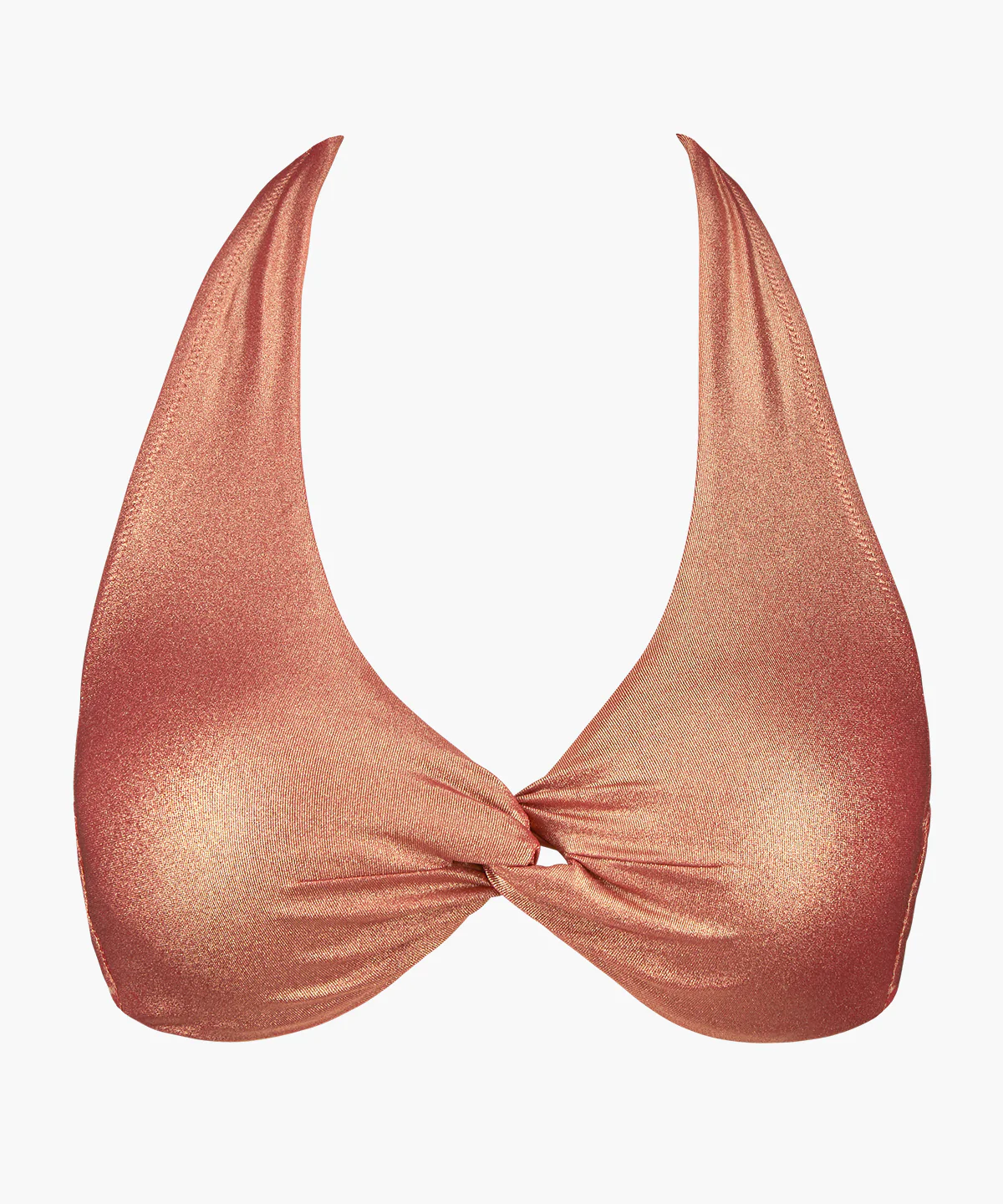 Sunlight Glow Haut de maillot de bain Triangle Cuivre