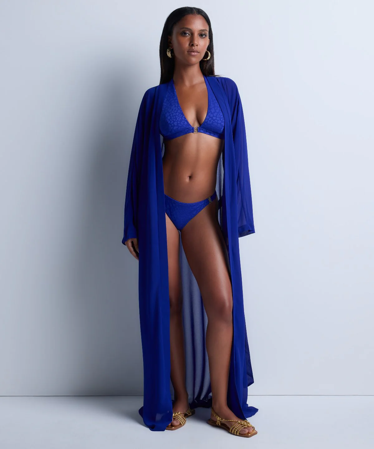 Beach Walk Kimono Ultramarine - Image 3