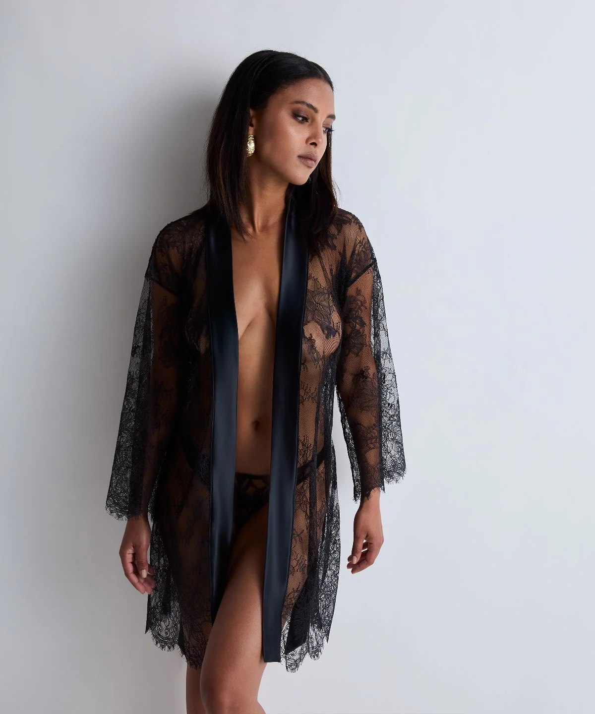 Histoire d’un Soir Kimono Noir - Image 3