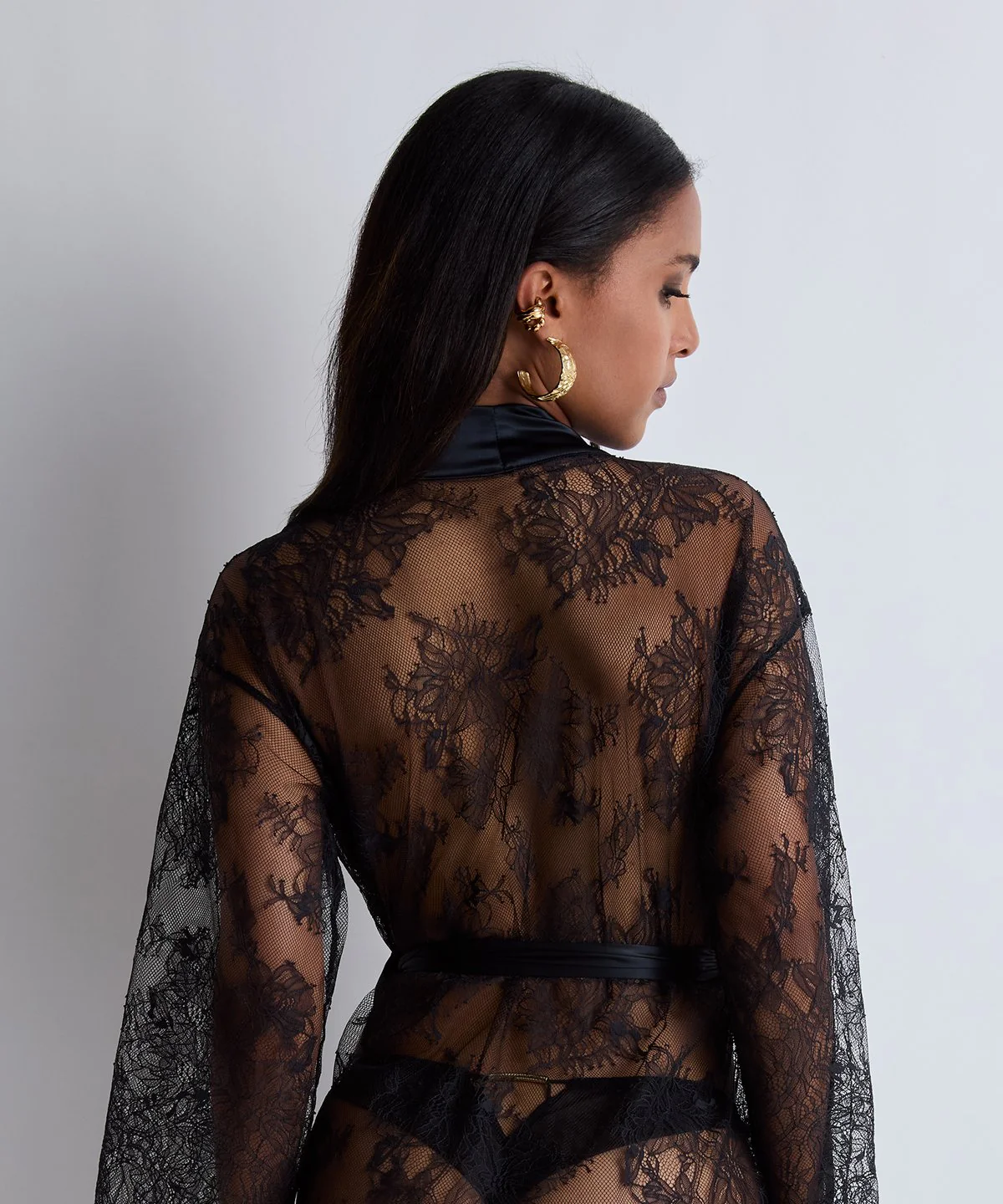 Histoire d’un Soir Kimono Noir - Image 4
