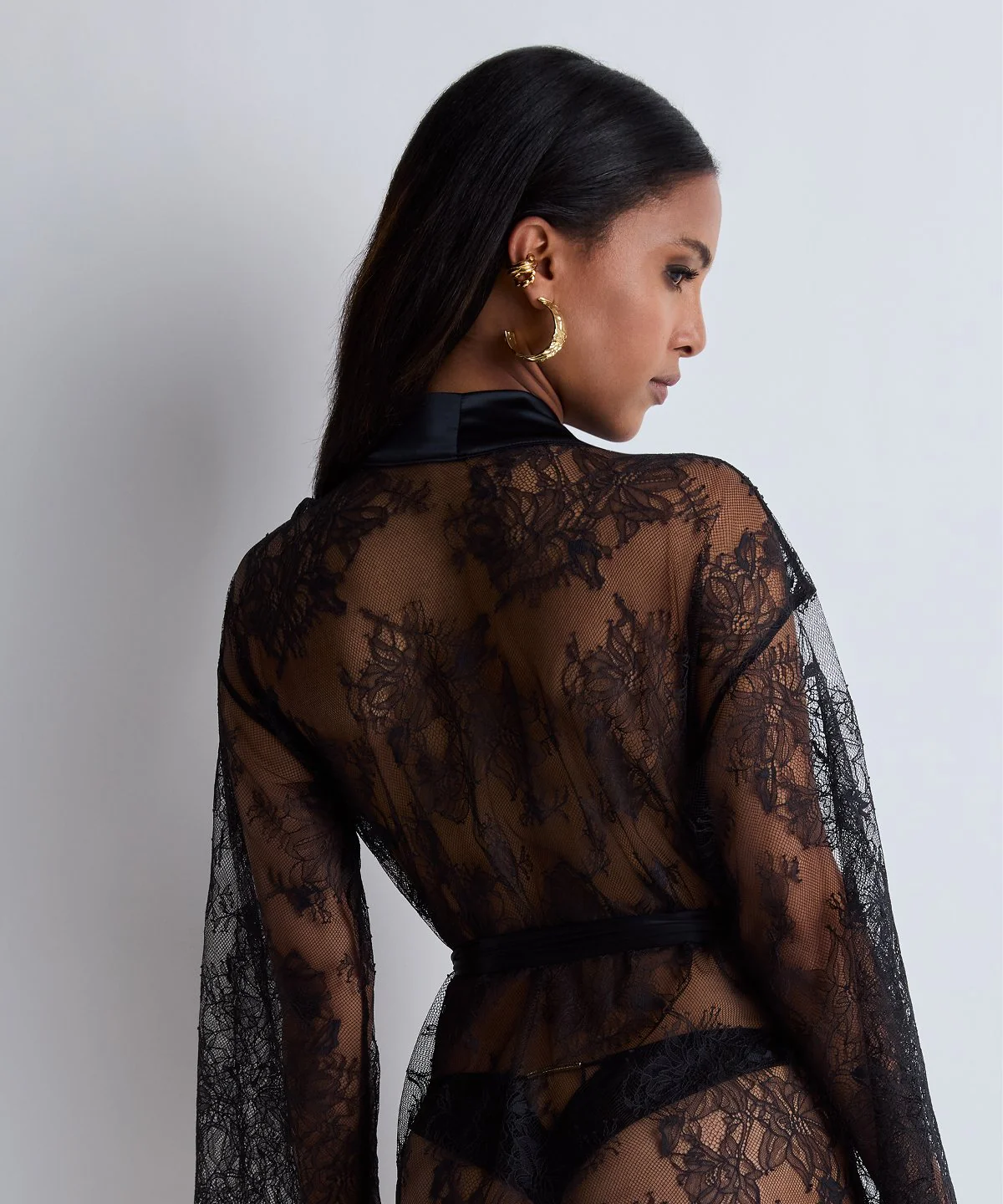 Histoire d’un Soir Kimono Noir - Image 5