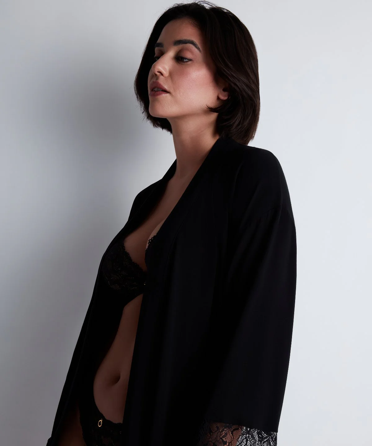 Lazy Days Kimono Noir - Image 6