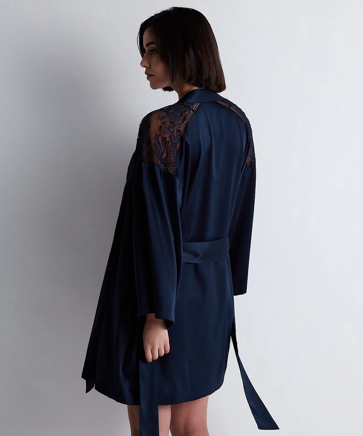 Midnight Whisper Kimono Evening Blue - Image 4
