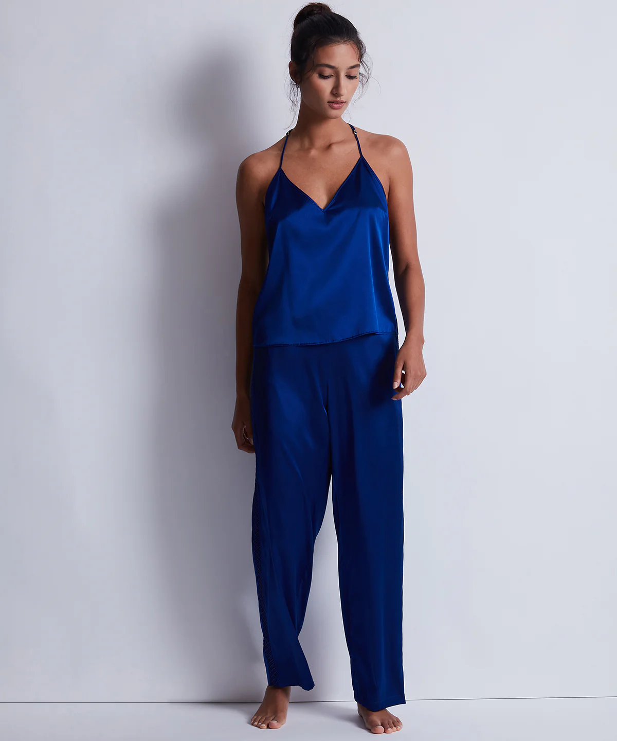 Silk Desire Pantalon Electric Blue - Image 2
