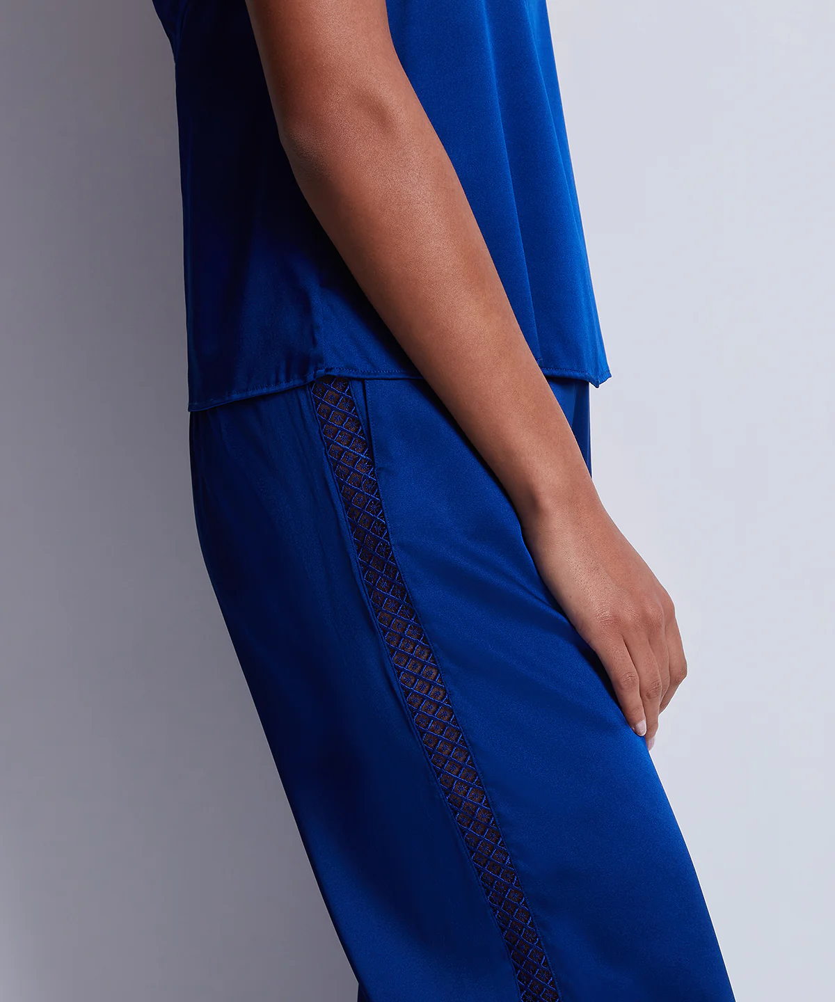 Silk Desire Pantalon Electric Blue - Image 7