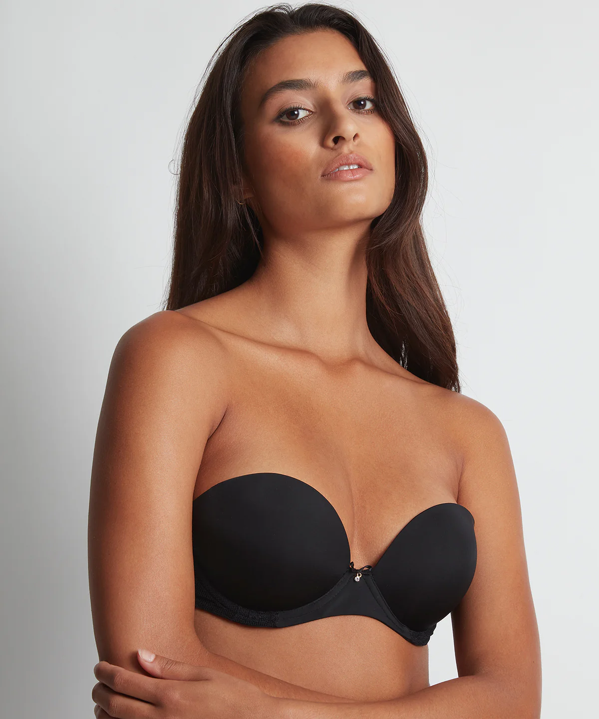 Sweetessence Soutien-gorge Bandeau plunge Noir - Image 3