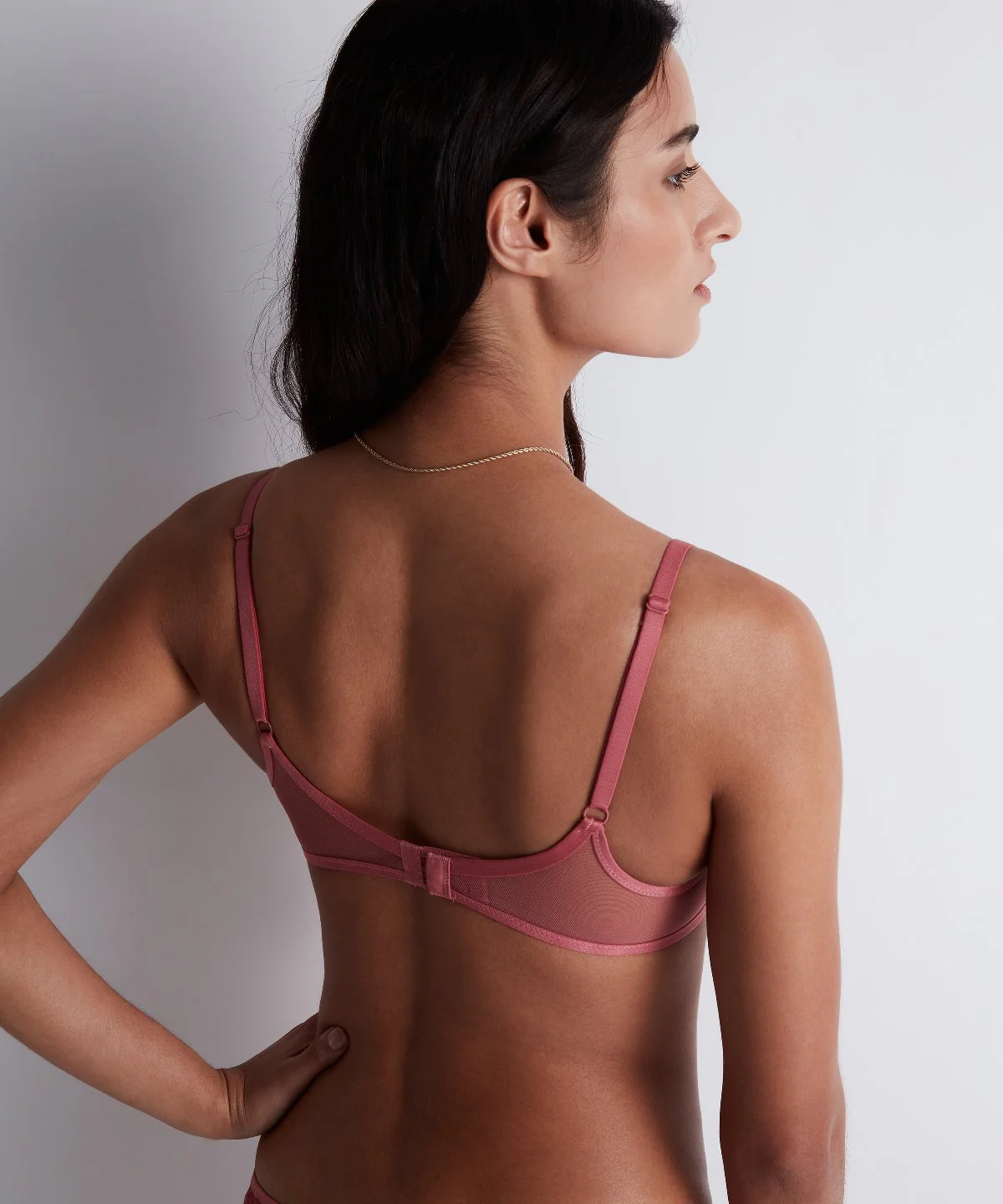 Feeling Myself Soutien-gorge Corbeille avec armatures Rosewood - Image 5
