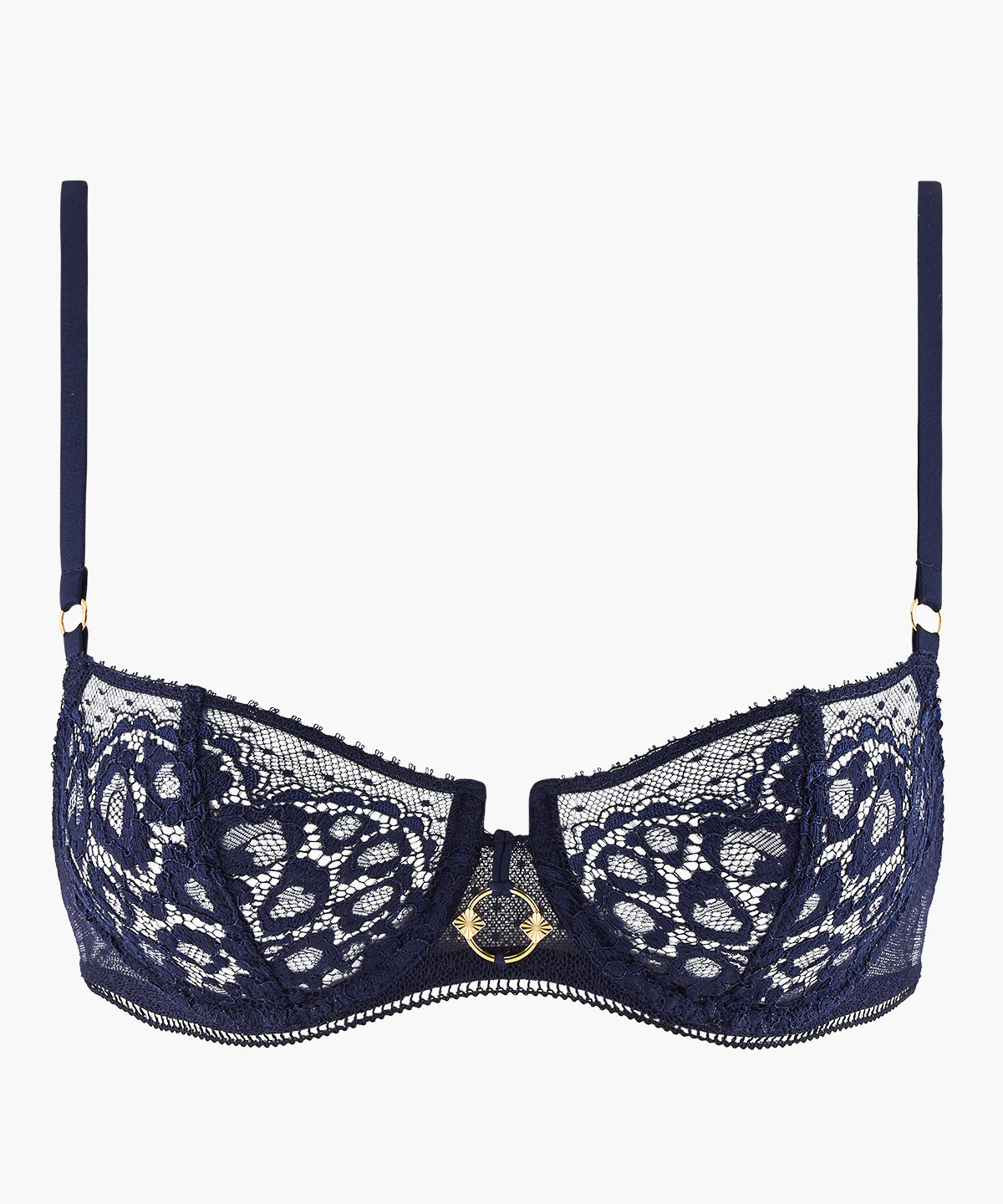 Illusion Fauve Soutien-gorge Corbeille avec armatures Bleu Crépuscule