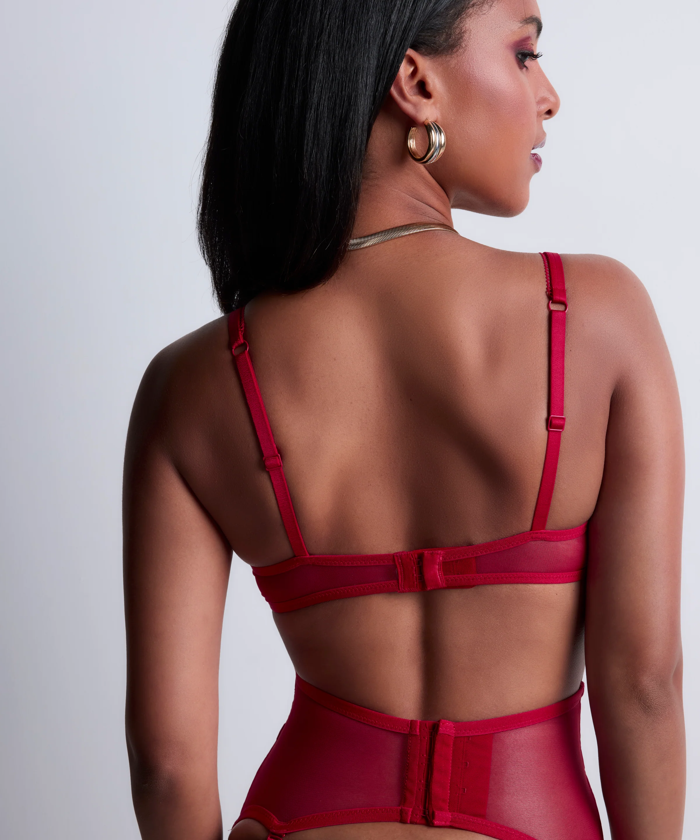 Sense of Illusion Soutien-gorge Corbeille avec armatures Red Berry - Image 6