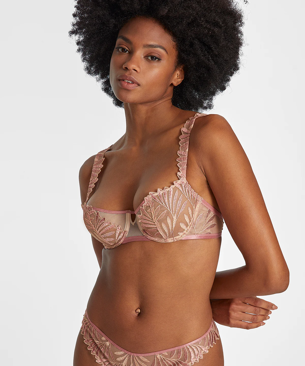 Sensory Illusion Soutien-gorge Corbeille avec armatures Silk Rose - Image 3