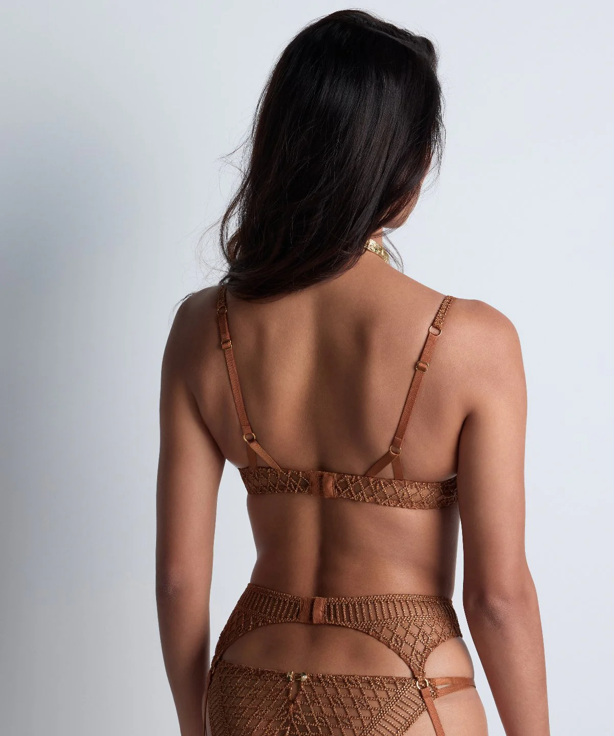 Stardust Dream Soutien-gorge Corbeille avec armatures Amber Gold - Image 7