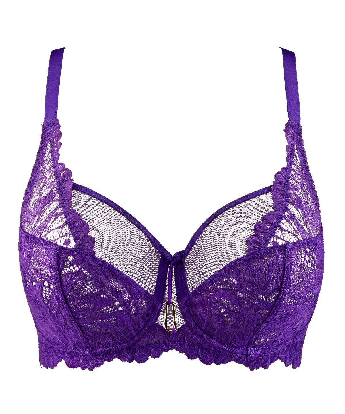 Flowermania Soutien-gorge Emboîtant Foulard Poison Purple - Image 5