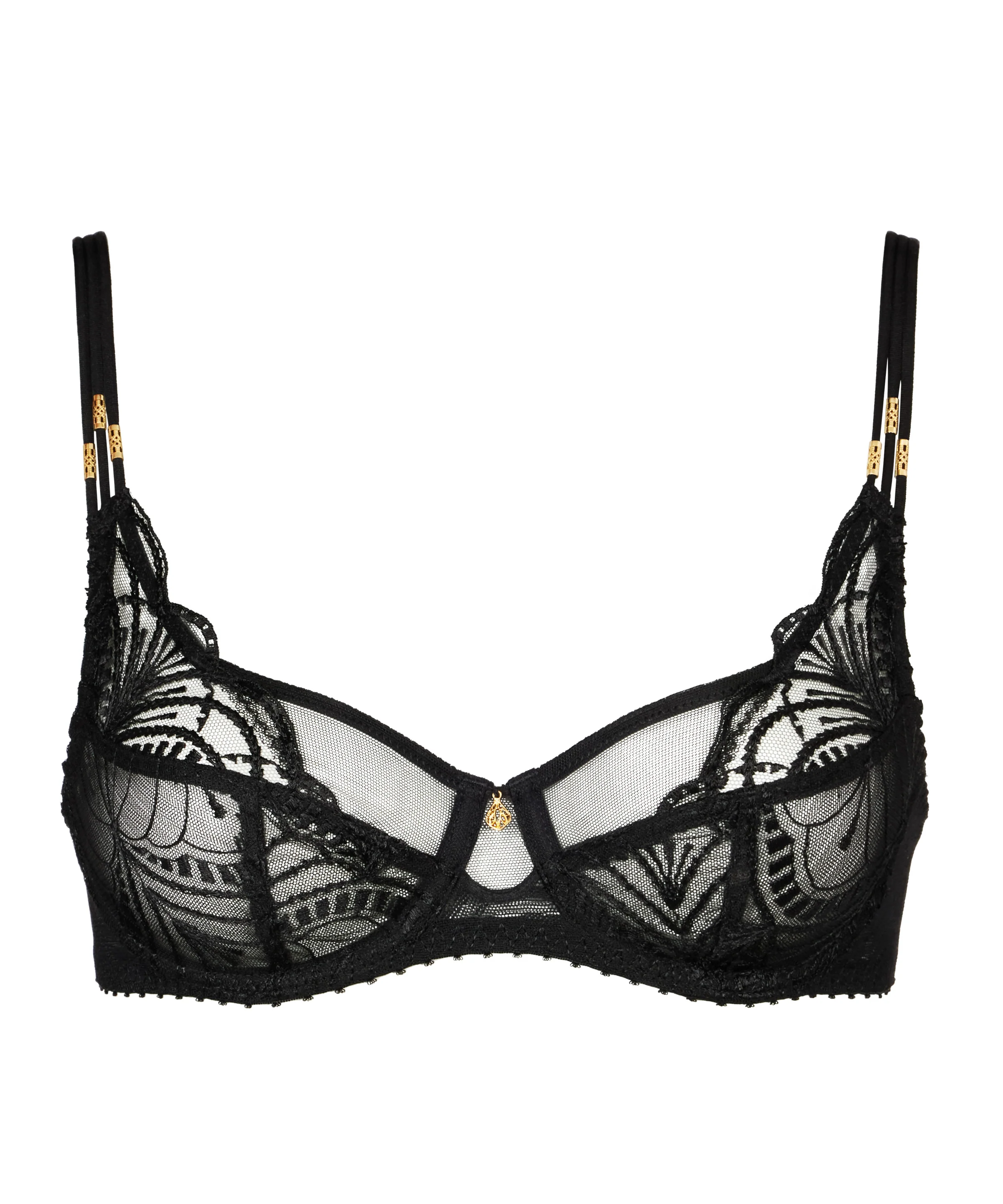 Vibes Soutien-gorge Emboîtant Foulard Black - Image 3