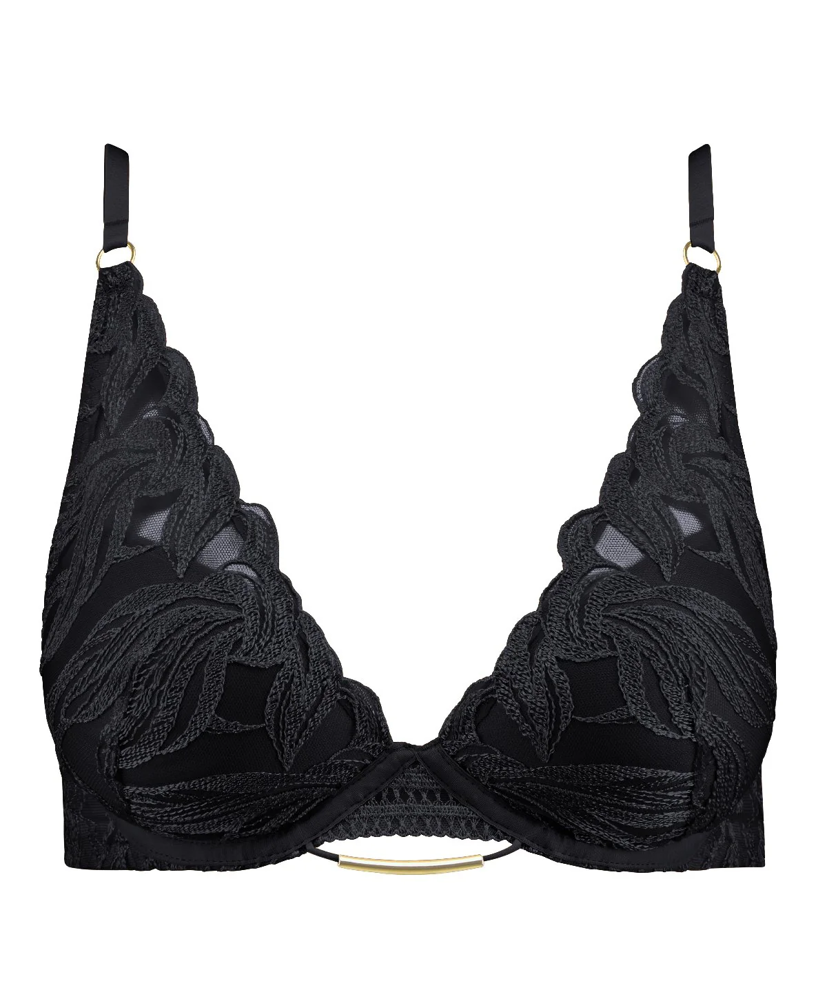Into The Groove Soutien-gorge Plunge foulard Black