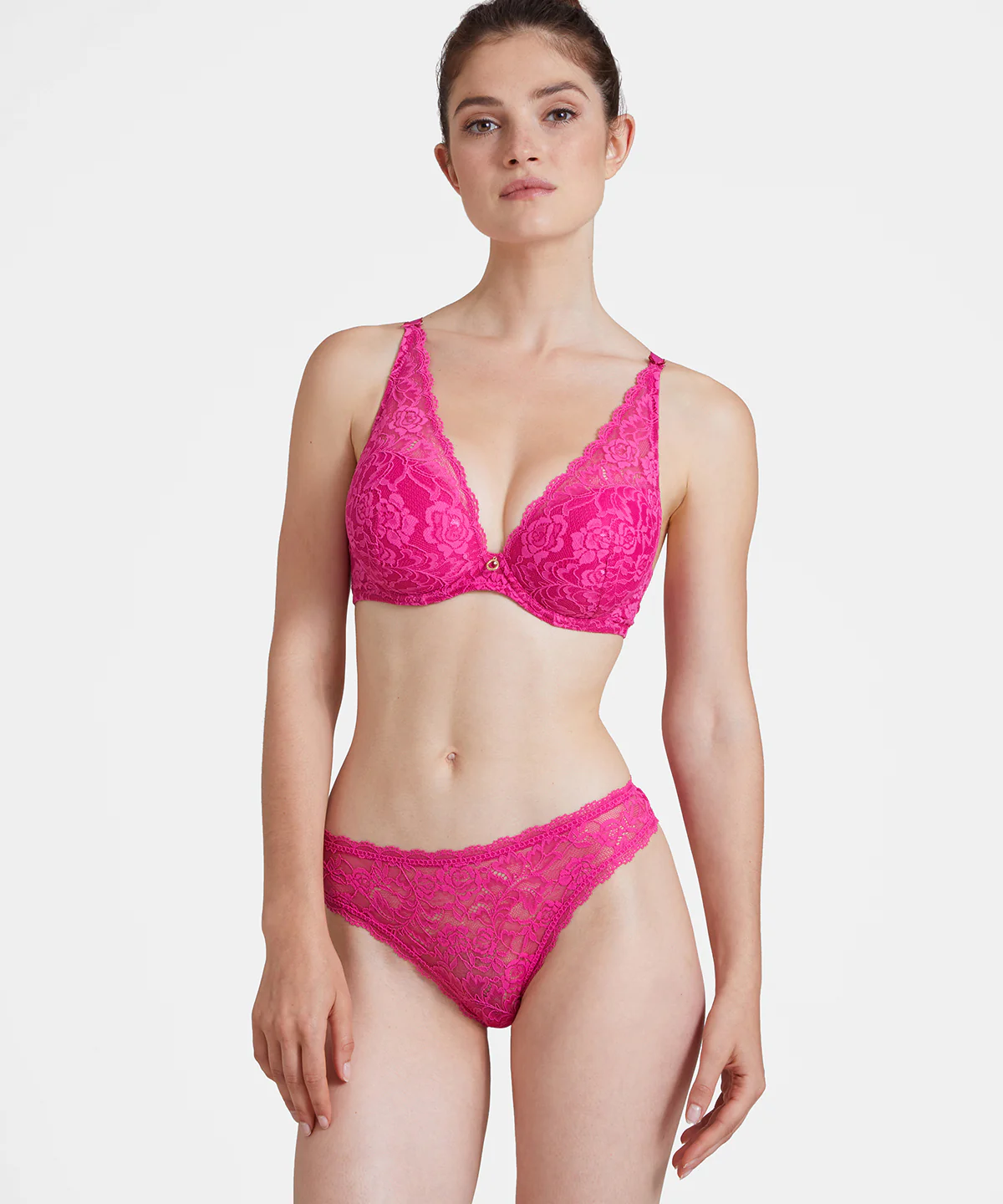 Rosessence Soutien-gorge Plunge foulard Fuchsia - Image 2