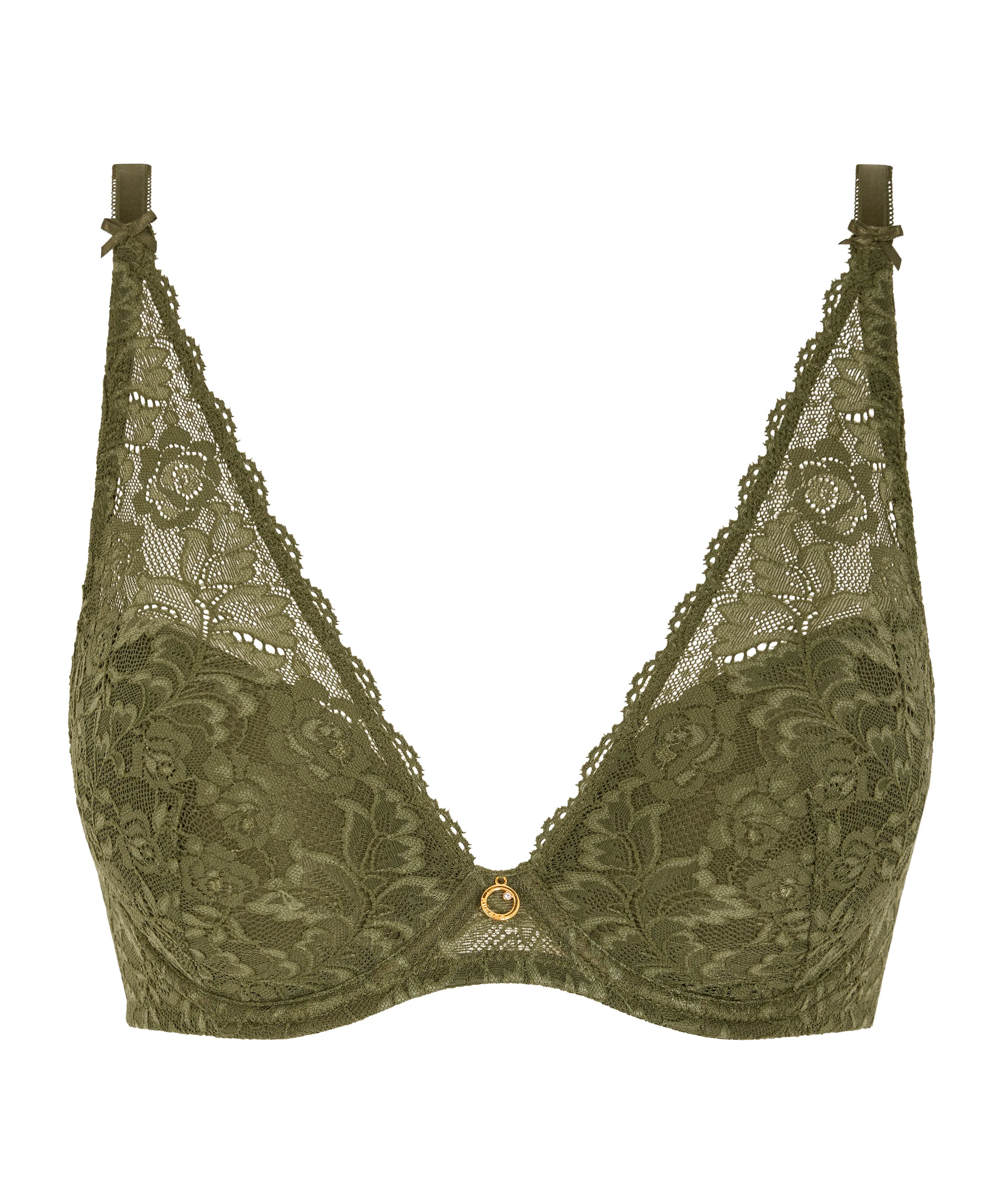 Rosessence Soutien-gorge Plunge foulard Moss