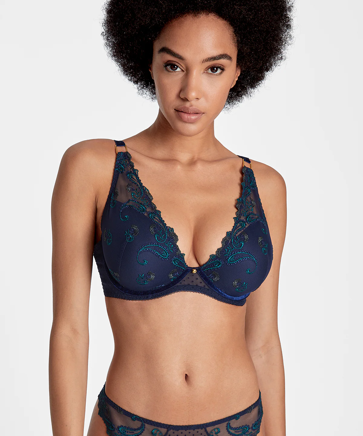 Velvet Memories Soutien-gorge Plunge foulard Twilight - Image 3