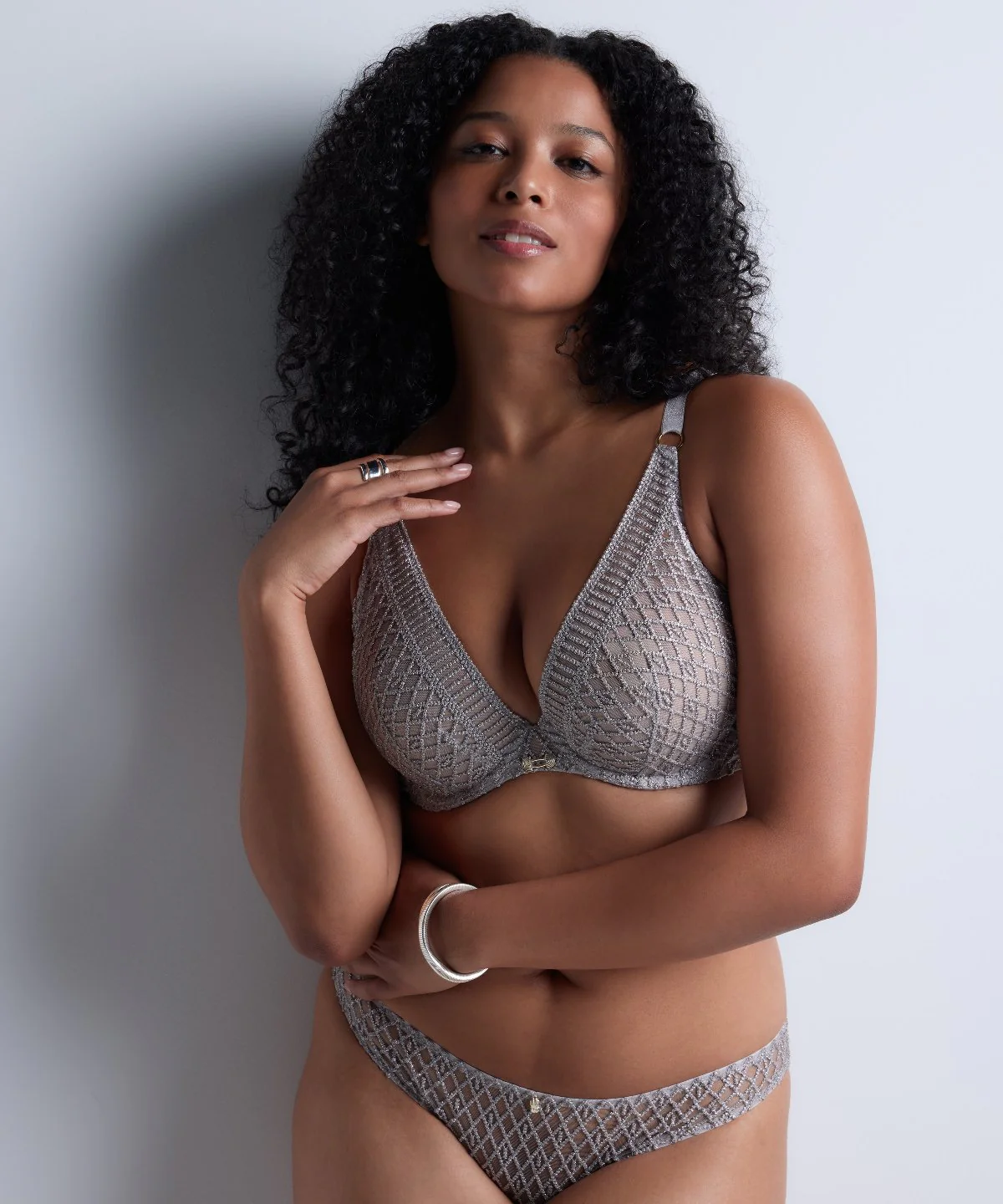 Stardust Dream Soutien-gorge Triangle avec armatures Cosmos Silver - Image 2
