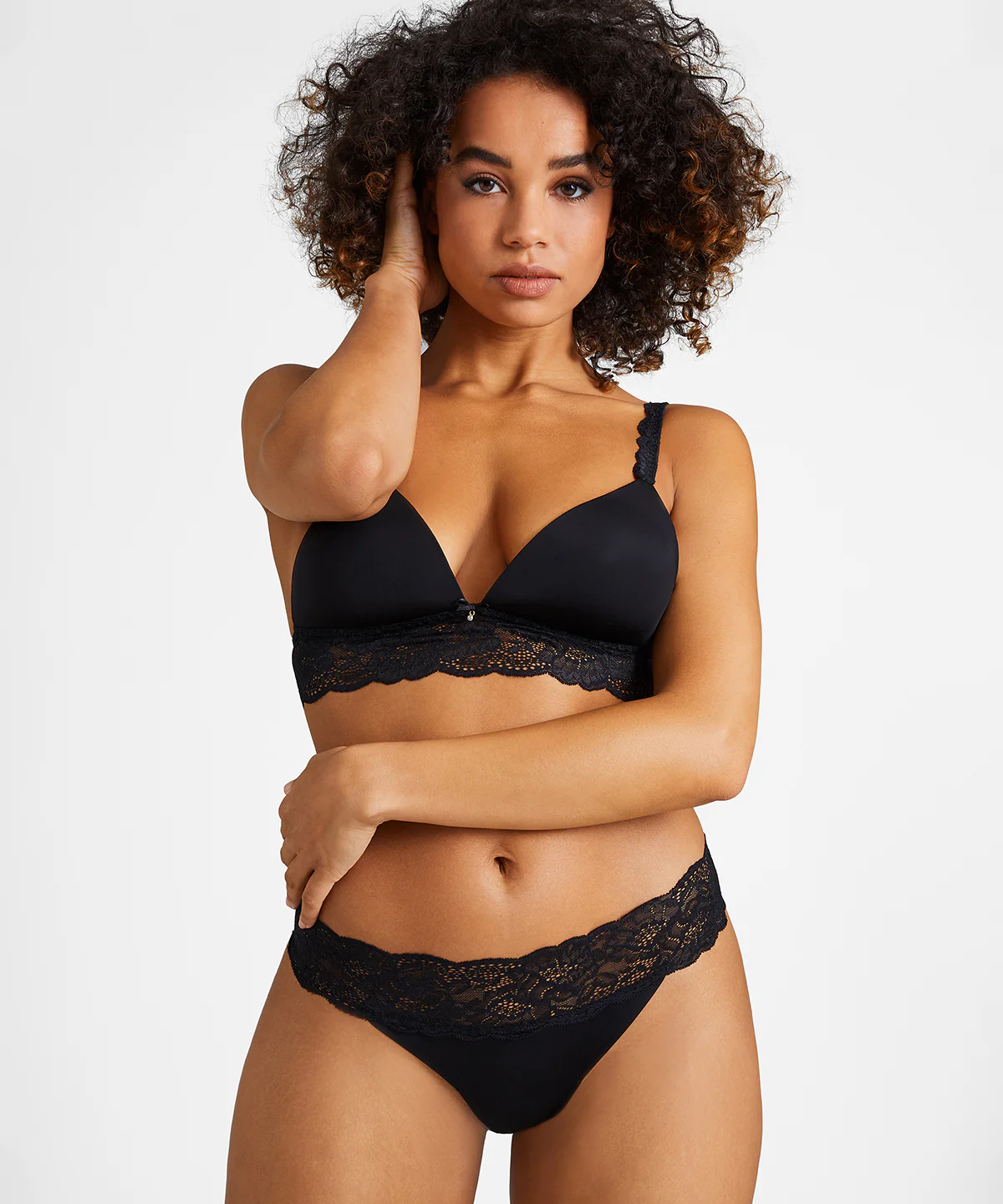 Sweetessence Soutien-gorge Triangle coques sans armature Noir - Image 4
