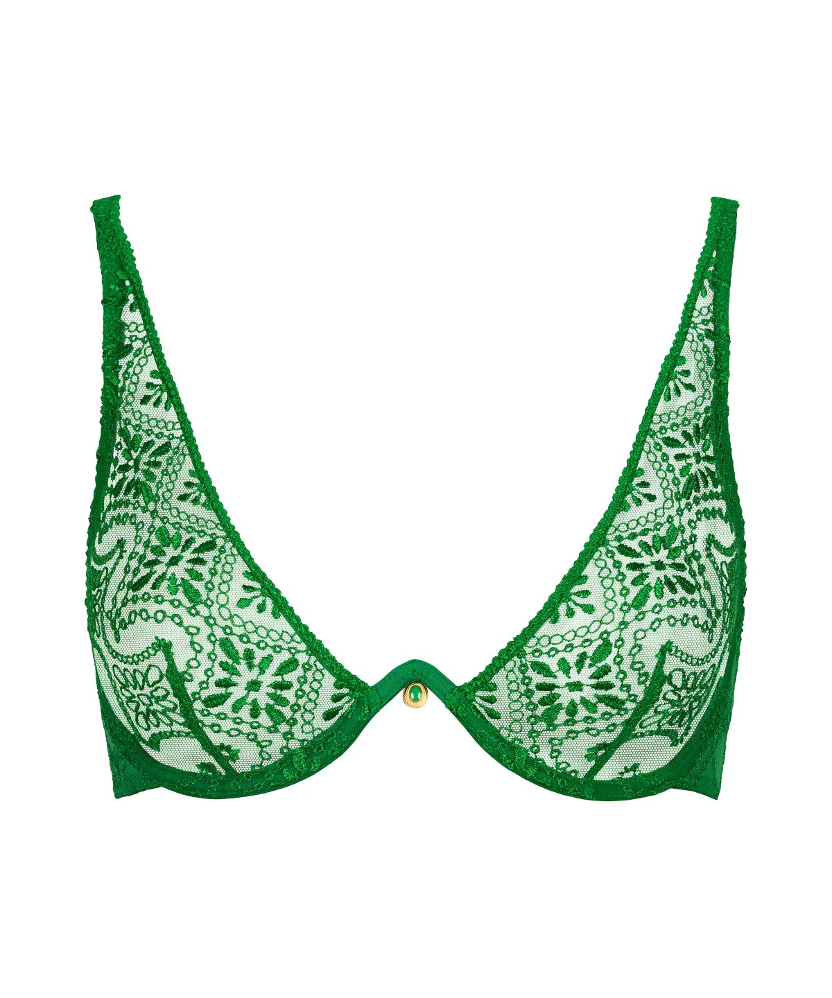 Losing my Mind Soutien-gorge Triangle mono-armature Green Island