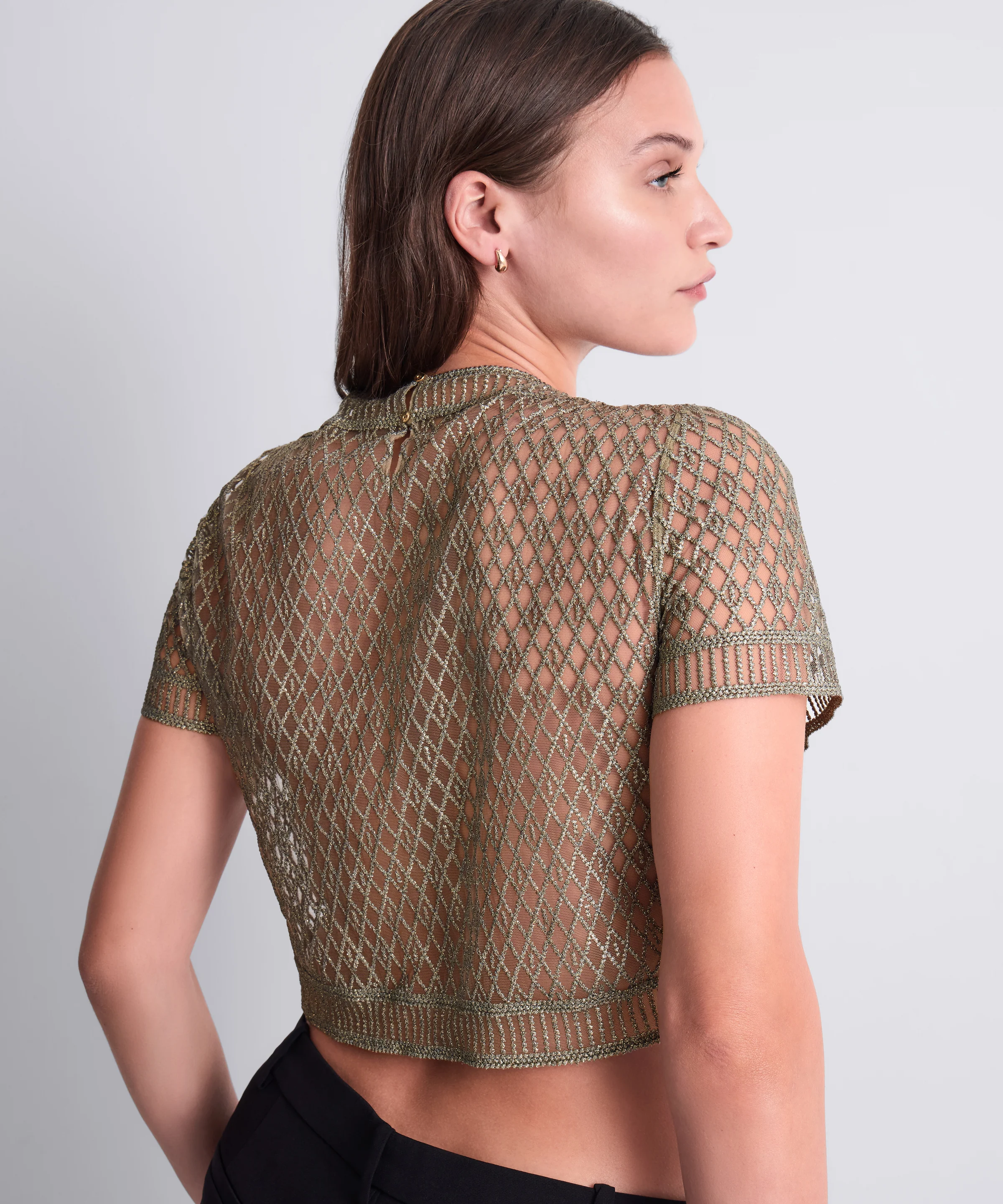 Stardust Dream Top manches courtes Nile Green - Image 7